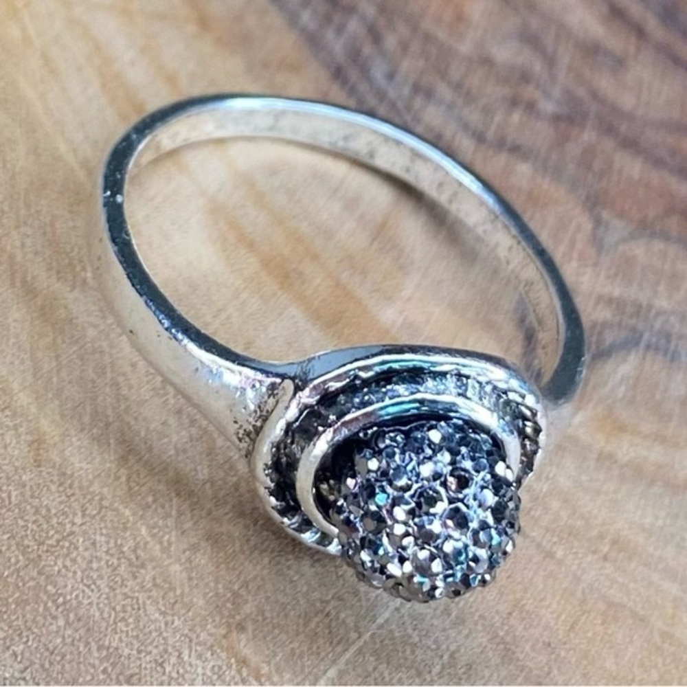Sparkly Crystal Stone Ring